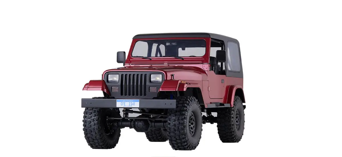 Rochobby 1:10 Mashigan Rc Rock Crawler Rs Red 4Wd 1
