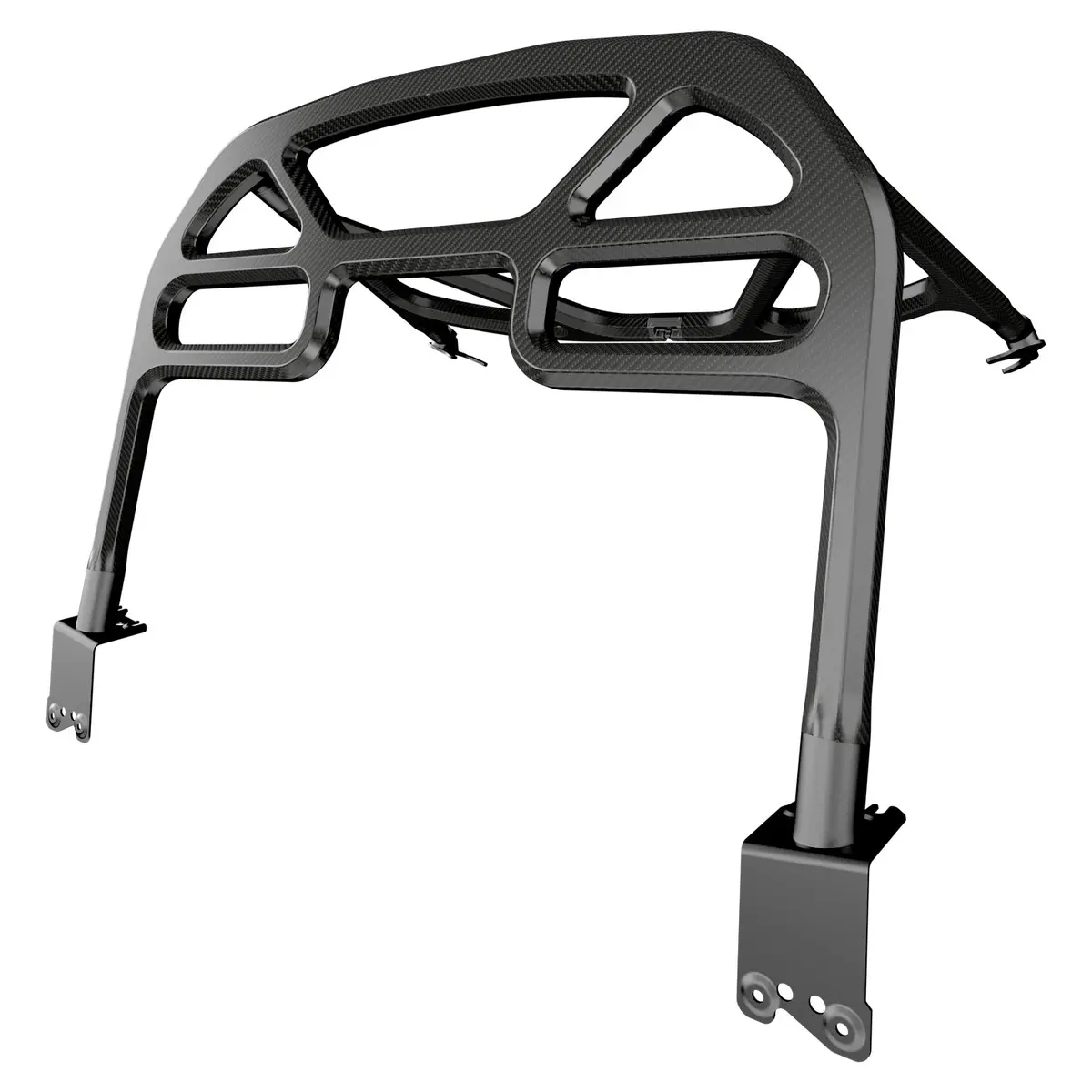 Sr Gt4 Rs Dry Carbon Fiber Roll Cage & Harness Bar - Fia 253 Compliant [Porsche 718/Gt4/Rs] 1