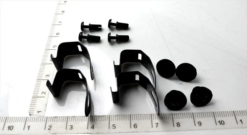 ハイエース用 クランプクリップセット 08611-02140 Cbf-Trh200v トヨタ純正部品 1