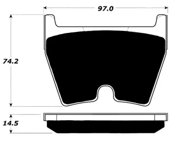Porterfield R4 Front High Performance Racing Brake Pads For 2018-2020 Audi Rs3 2.5L Tfsi Evo 2