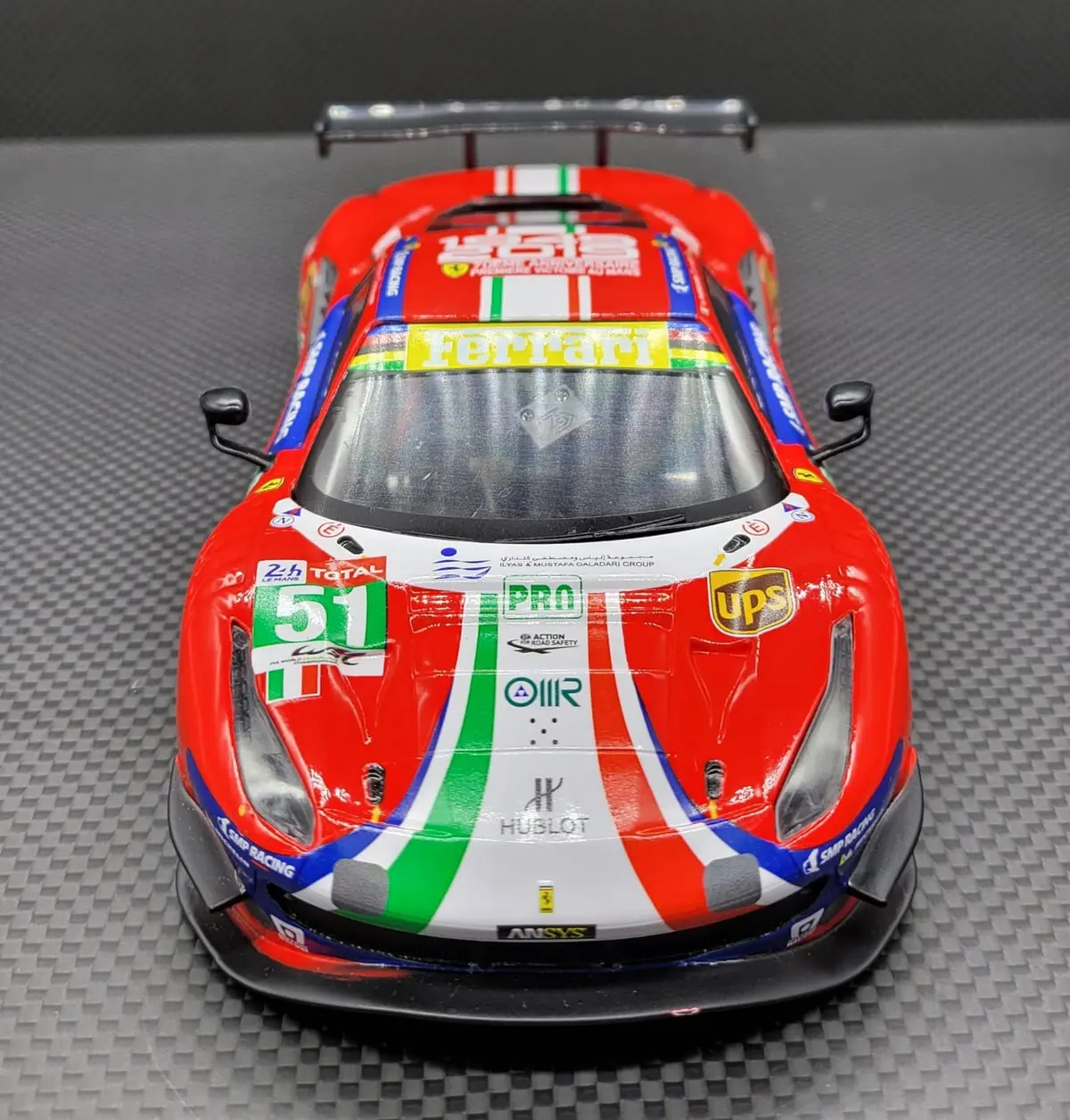 Gl Racing Ferarri 488 1/28 L Gt3 Body-002 Limited Edition Gl-488-Gt3-002 1