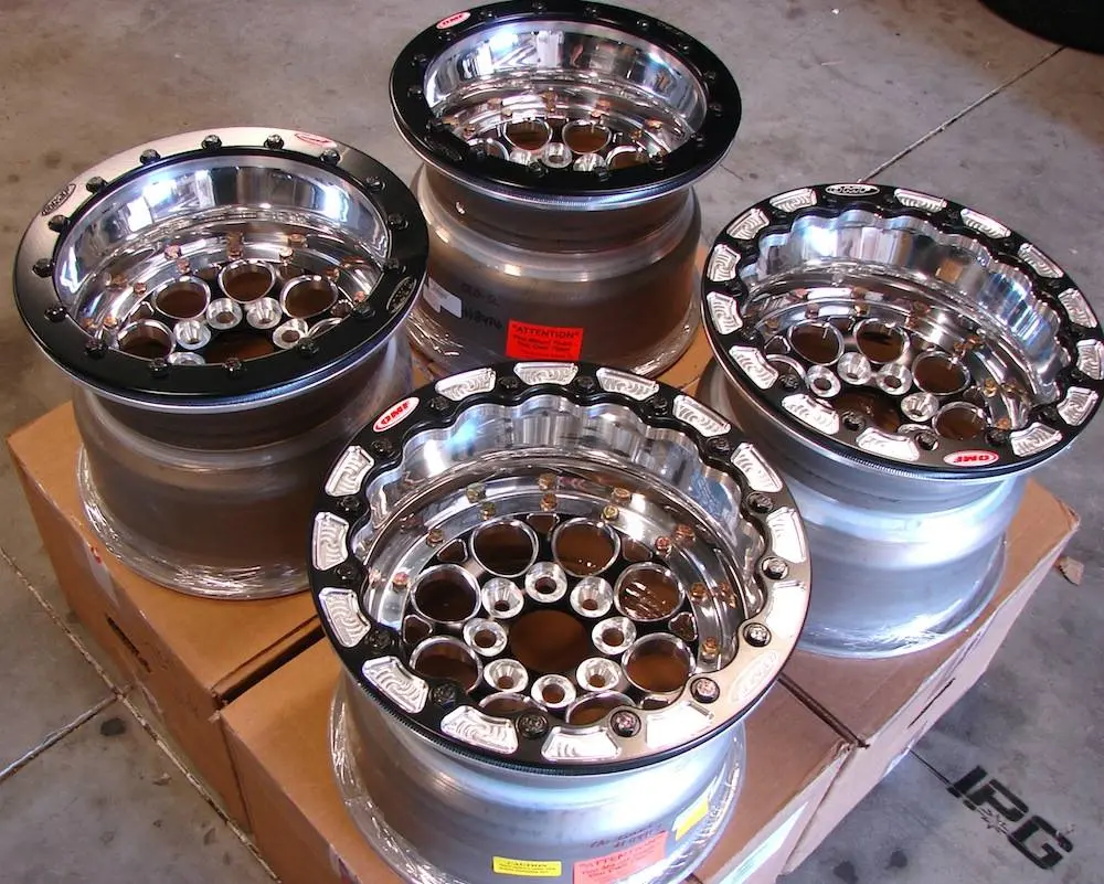 Weld Racing Drag Wheels With Omf Performance Outer Beadlock 1