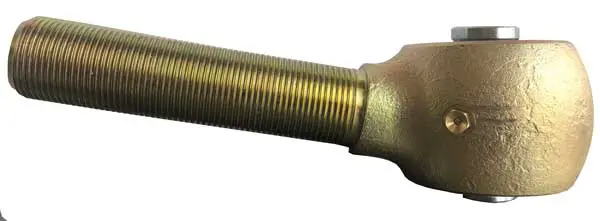 10° Offset Enduro Joint 2 5/8 Inch Mounting Width 9/16" Bolt Hole  1 1/4-12 Right Hand Thread 1