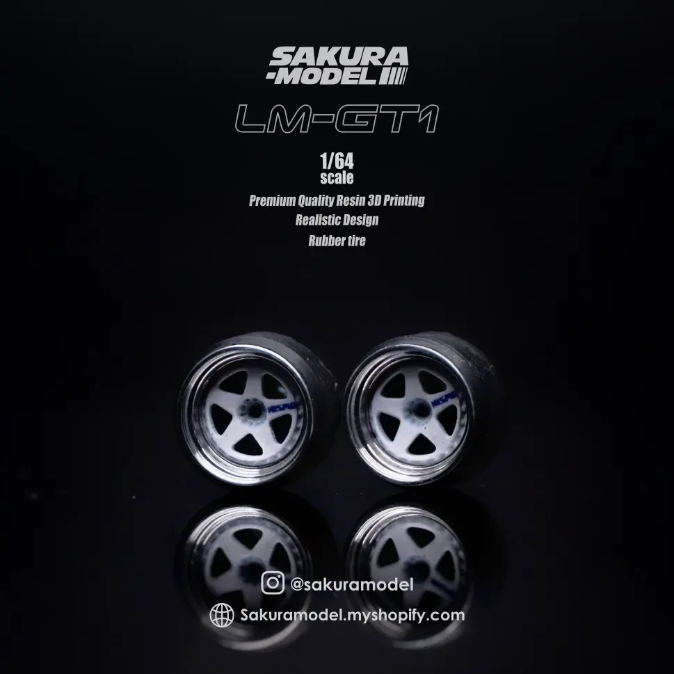 Custom Wheel 64 Scale Model Lm- Gt1 1