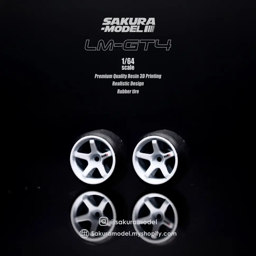 Custom Wheel 64 Scale Model Lm Gt4 1