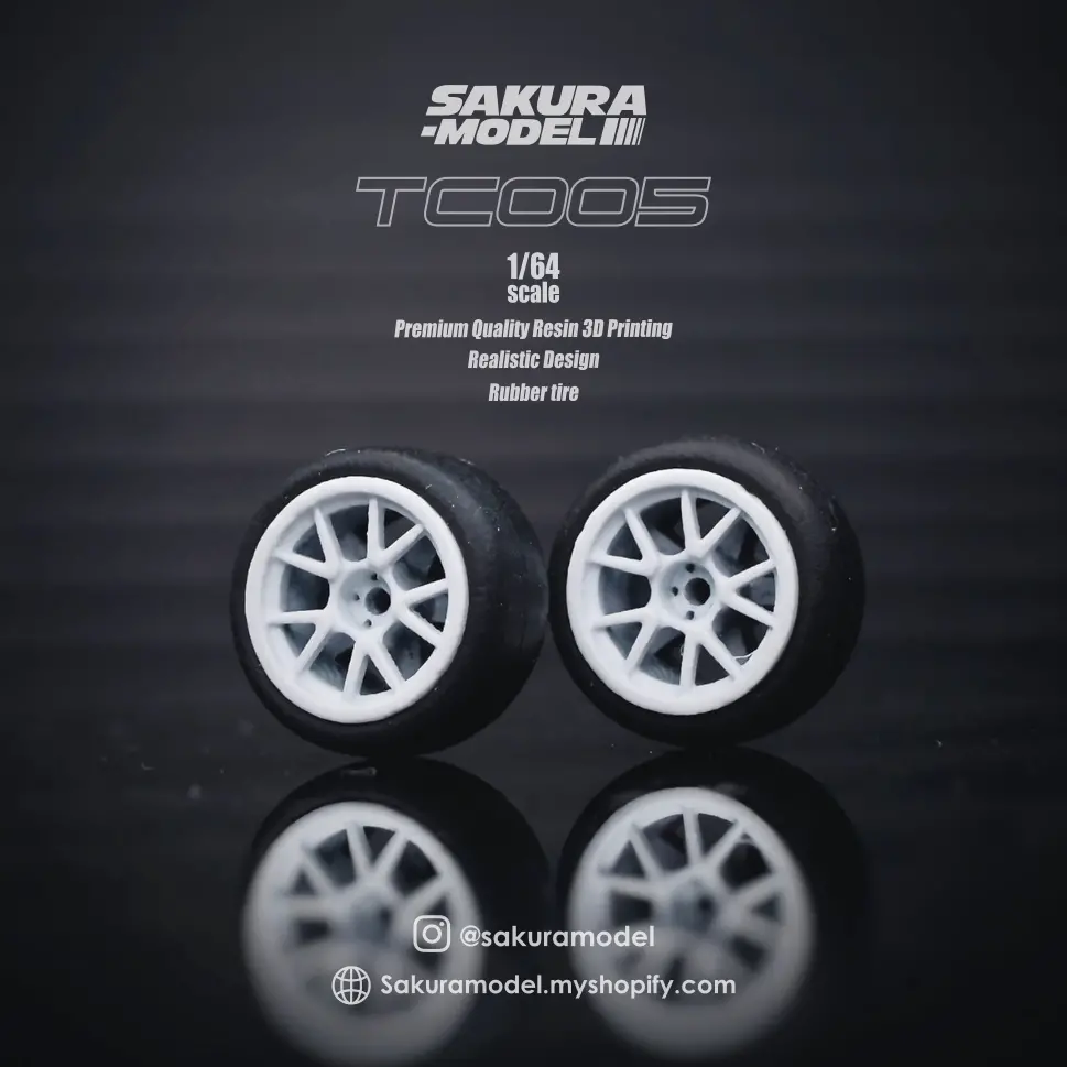 Custom Wheels 64 Scale Model Tc005 1