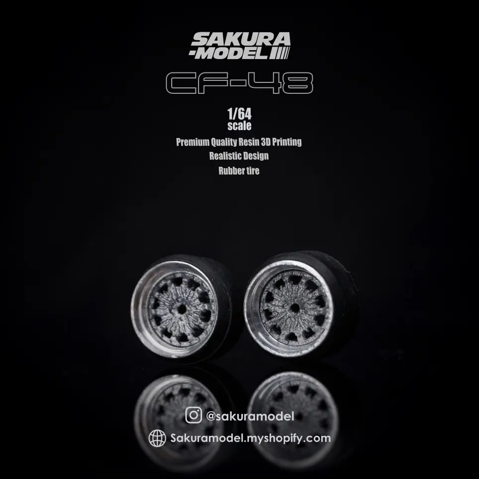 Custom Wheel 64 Scale Model Cf48 1