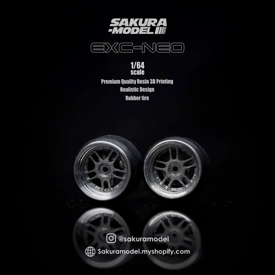 Custom Wheels 64 Scale Model Ex-C Neo 1
