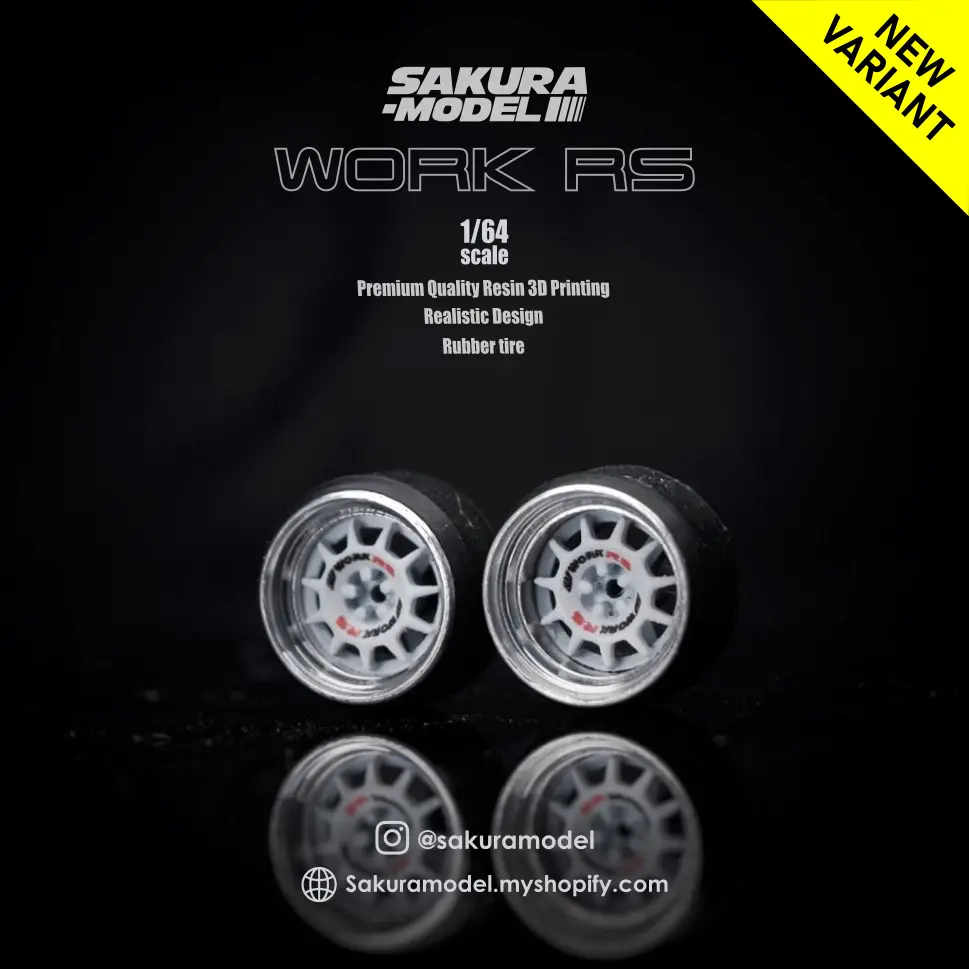 Sakura - Custom Wheel 64 Scale Model Work Rs 1