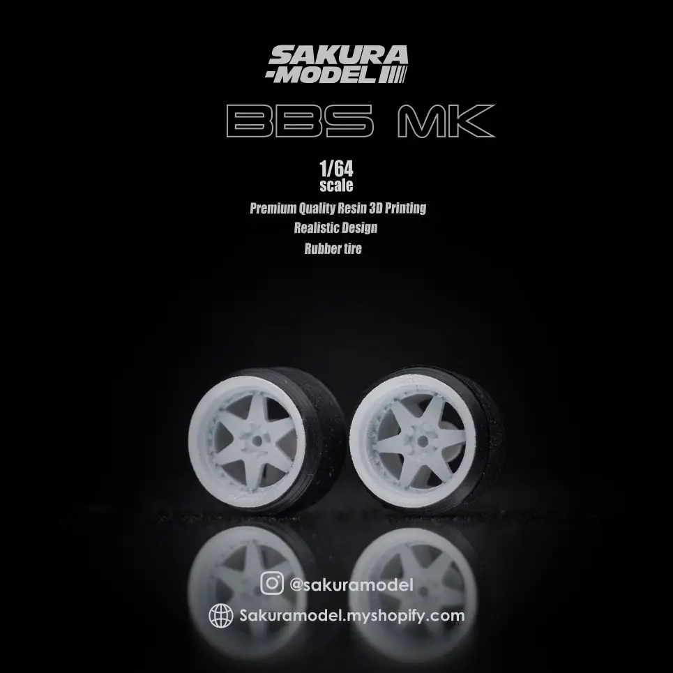 Custom Wheel 64 Scale Model Mk 1