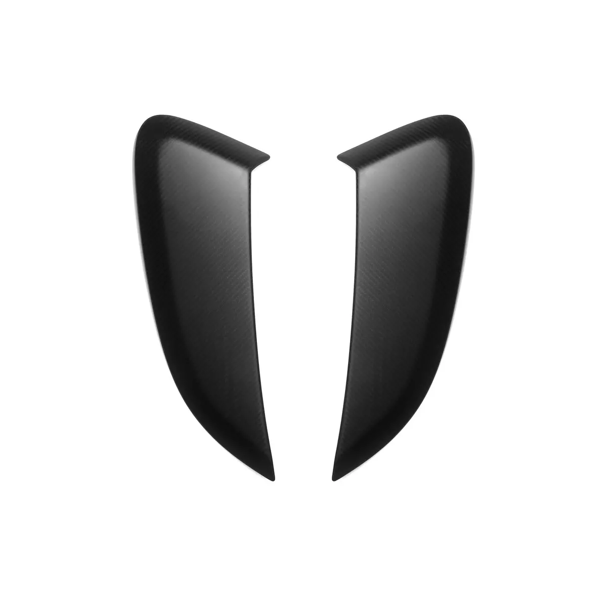 Sr Dry Carbon Fiber Rear Side Air Intake Cover (Left&Right) [Porsche 718/Gt4/Rs, 981/Gt4] 1
