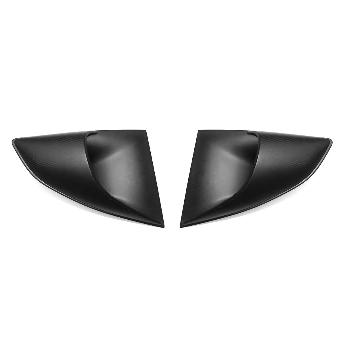 Sr Dry Carbon Fiber High-Flow Air Intake Scoop (Left&Right) [Porsche 718 Cayman Gt4 Rs] 1