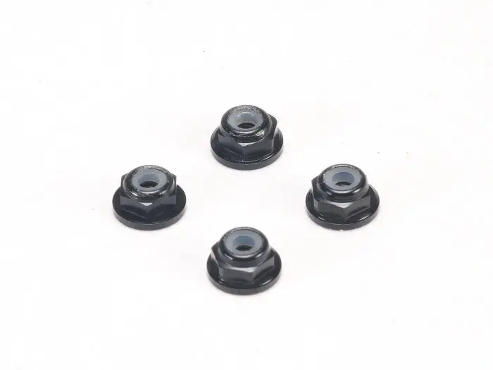 Pn Racing Alm. 2Mm Flanged Wheel Lock Nut - Multi-Color Available 200409 3