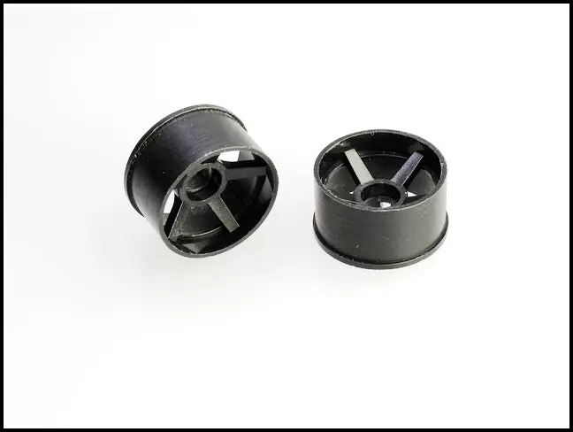 Pn Racing Mini-Z 2Wd Machine Cut 5 Spoke Black Wheel (Narrow/ Wide, Offset 0-3) 1