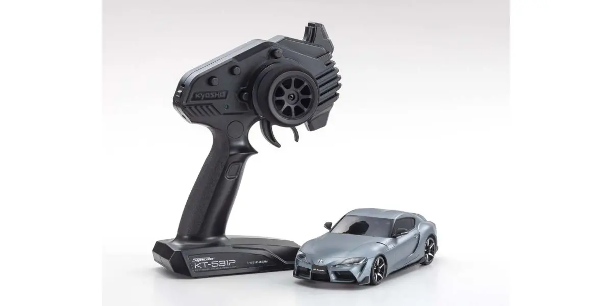 Kyosho Mini-Z Awd Toyota Gr Supra Matt Storm Gray Metallic 32619Gm 1