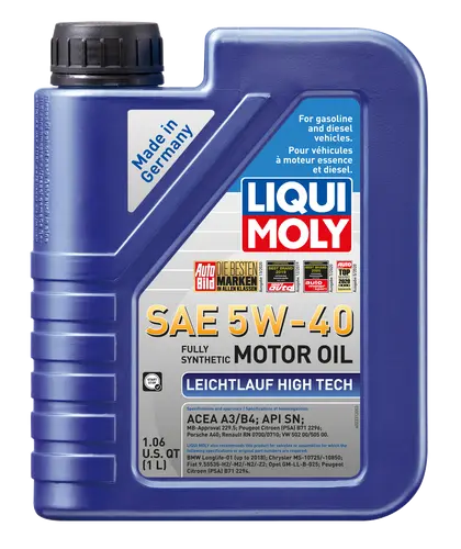 Liqui Moly Leichtlauf High Tech - 5W-40 Synthetic Engine Oil 1
