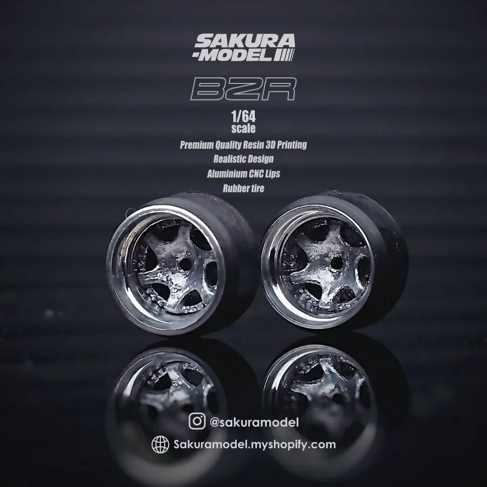 Custom Wheel 64 Scale Model Bazreia 1