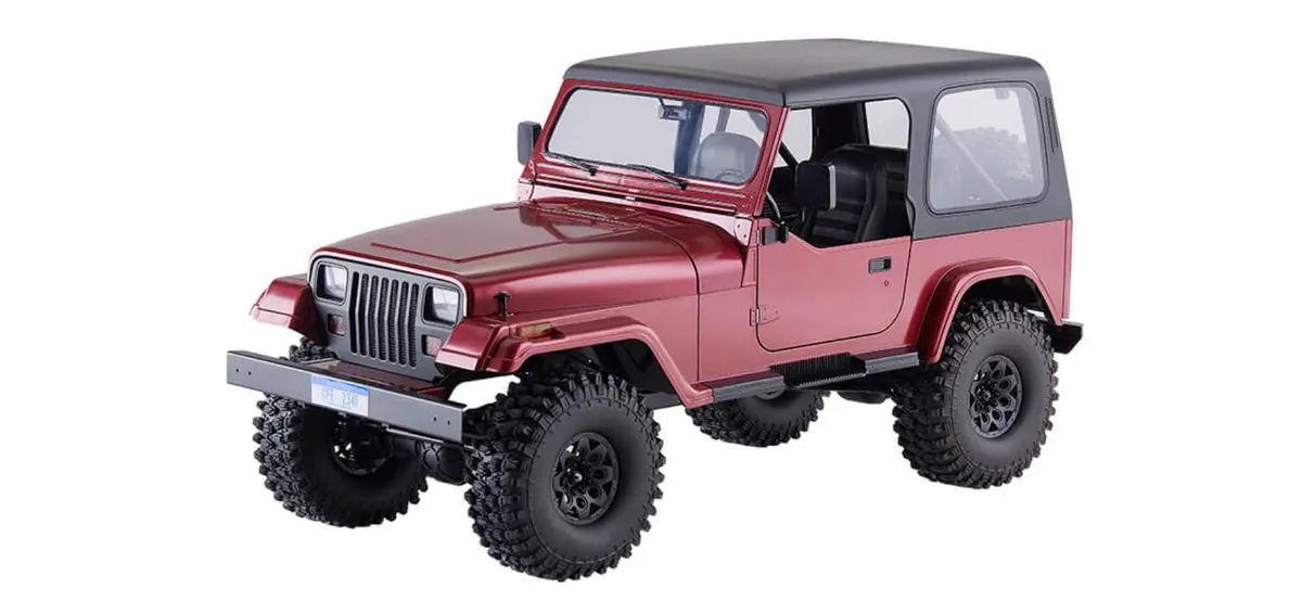 Rochobby 1:10 Mashigan Rc Rock Crawler Rs Red 4Wd 2