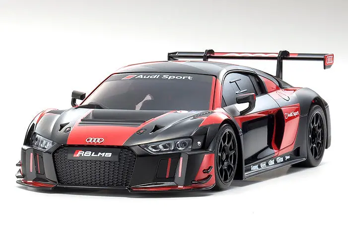 Kyosho Audi R8 Lms 2016 "Black/Red" Mzp234bkr 1