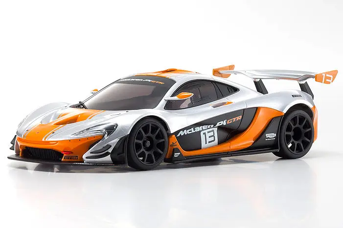 Kyosho Mclaren P1 Gtr Silver/ Orange Mzp235so 1