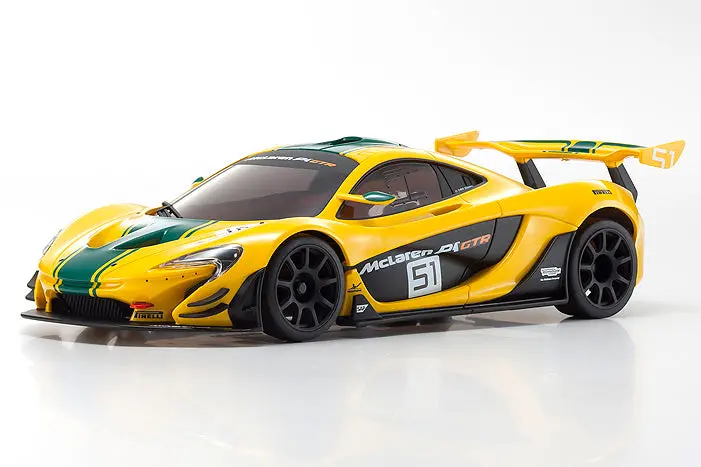 Kyosho Mclaren P1 Gtr Yellow/Green Mzp235yg 1