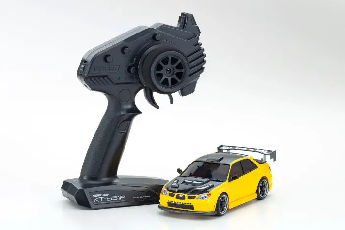 Kyosho Mini-Z Awd Subaru Impreza W/Aero Kit Yellow 1