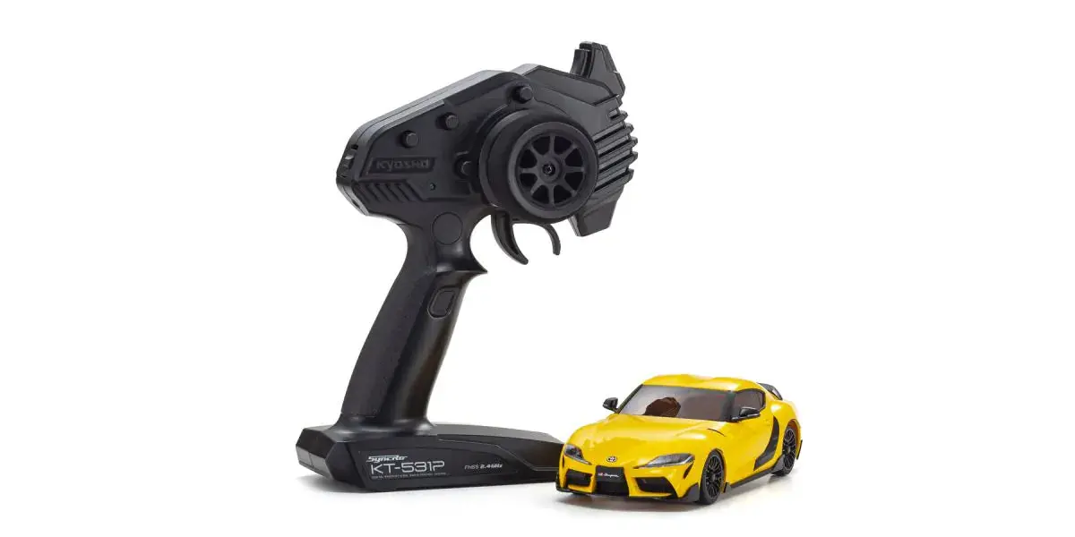 Mini-Z Awd Toyota Gr Supra Trd Aero Lightning Yellow 32626Y 1