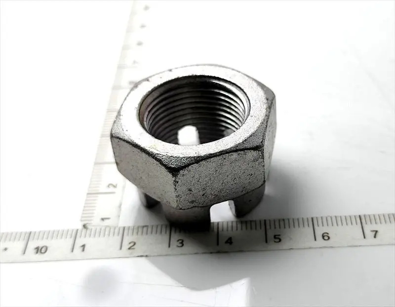 『図の32182』フロントアクスルのナットのみ 3885A009 Ekシリーズ用 三菱純正部品 M39m 1