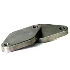 Steel - External Wastegate Block-Off - 2Bolt F38 And Others 1