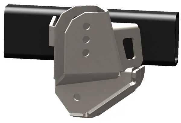 Adjustable Upper Triangulated Combination 4 Link Frame Bracket Kit 2