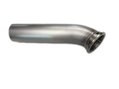 45 Degree Universal Stainless Dump Tube Flanged For Mvs (V38) Wastegate Outlet, Dumptube 1