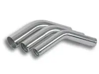 Vibrant Performance 3.0" O.D. Aluminum 45 Degree Bend - Polished 1