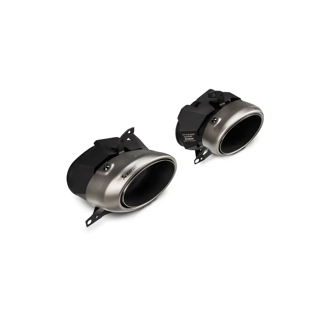 Akrapovič 992 Turbo Titanium Exhaust Tips 1