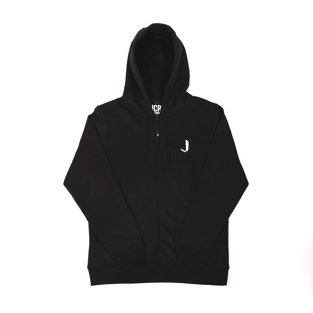 Jcr Essentials Regular Fit Zip Up Hoodie - Black 1