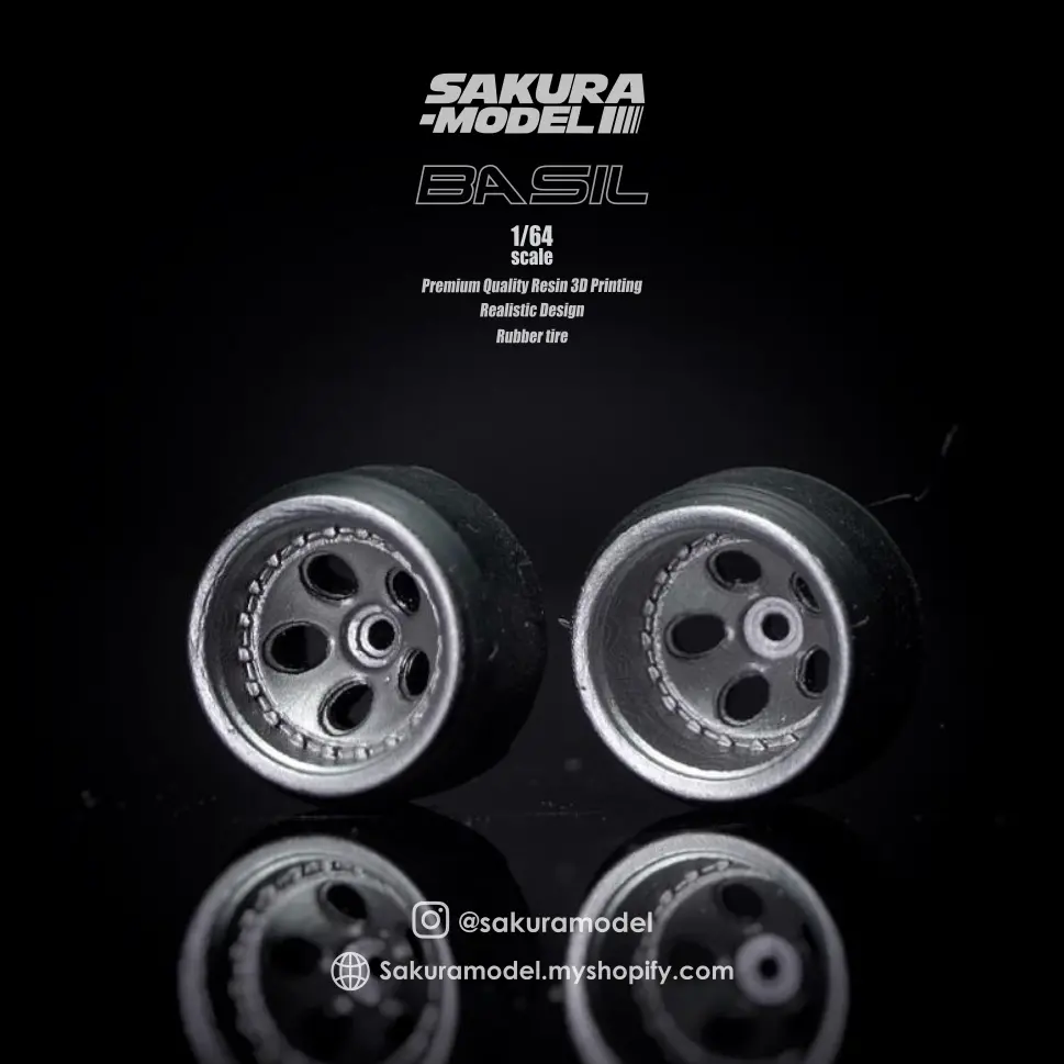 Custom Wheels 64 Scale Model Basil 1