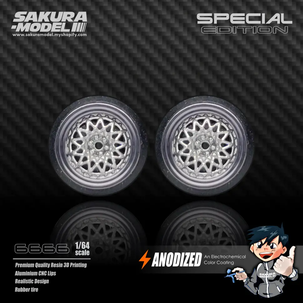 Custom Wheel 64 Scale Model 6666 - Special Edition 2