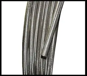 Steel Braided Hose, -6 An Size 1