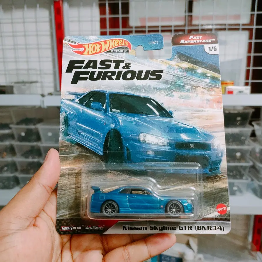 Hotwheels Nissan Skyline Gtr R34 Fast & Furious - Fast Superstar 1