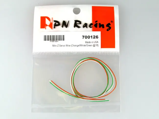 Pn Racing Mini-Z Servo Wire (Orange/White/Green @1Ft) 700126 1