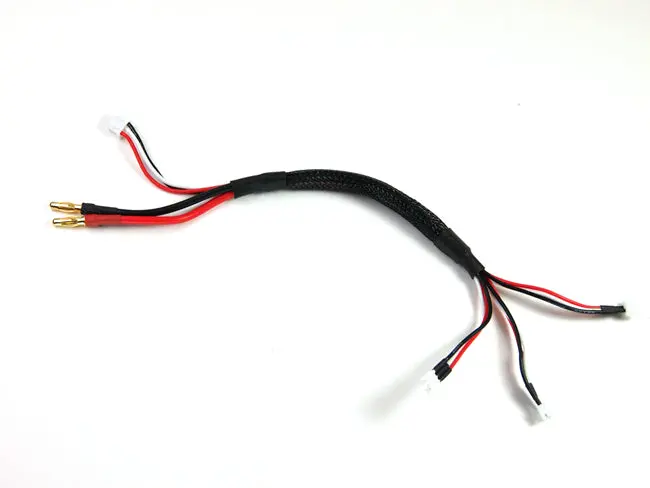 Pn Racing 4Mm Banana Plug 3Xjst-Ph Parallel Charging Cable 700253 1