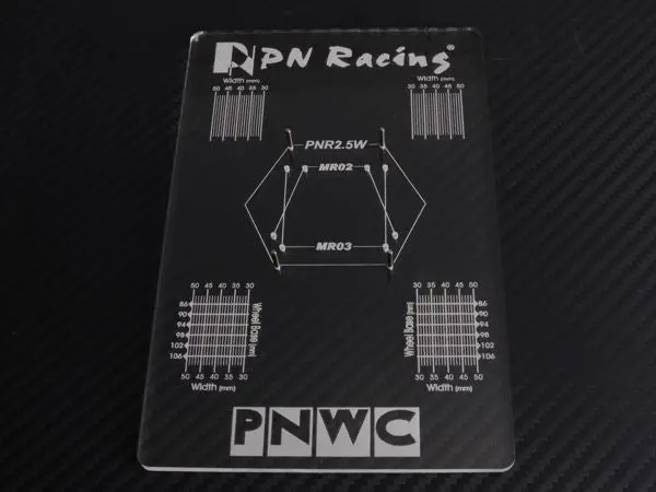 Pn Racing Mini-Z Mr02/Mr03 Pnr2.5 V4 Setup Board (700662) 1