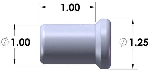 3/4-16 Right Hand Thread Tube Insert For 1 Inch Id Tubing 2