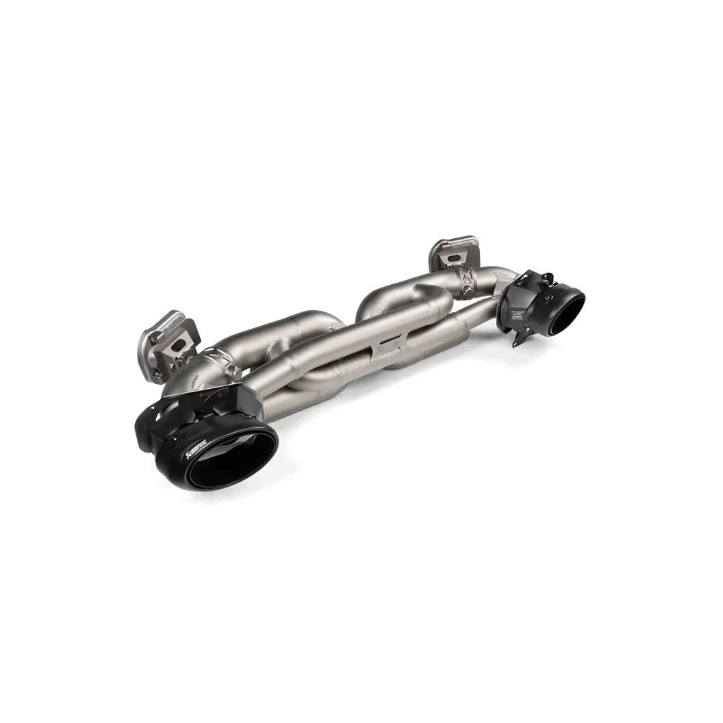 Akrapovič 992 Turbo / S Slip-On Race Line Titanium Exhaust 1