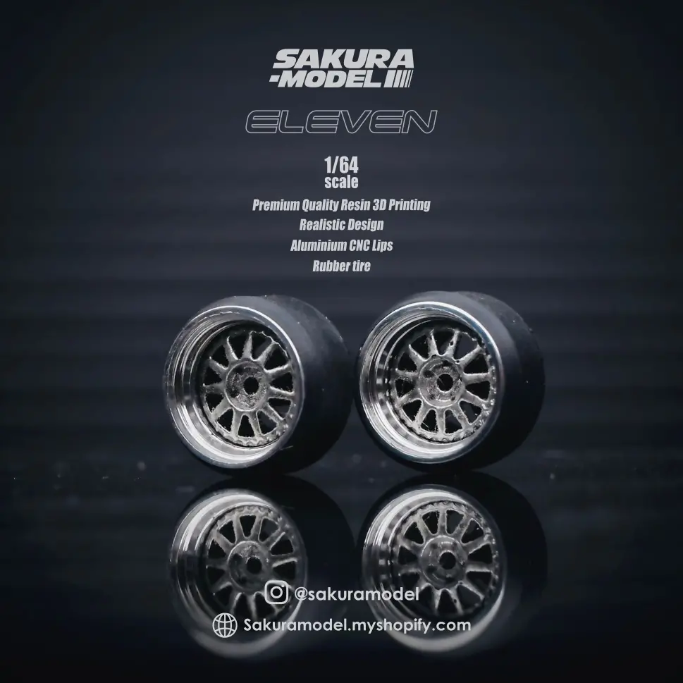 Custom Wheel 64 Scale Model Barramundi Eleven 1