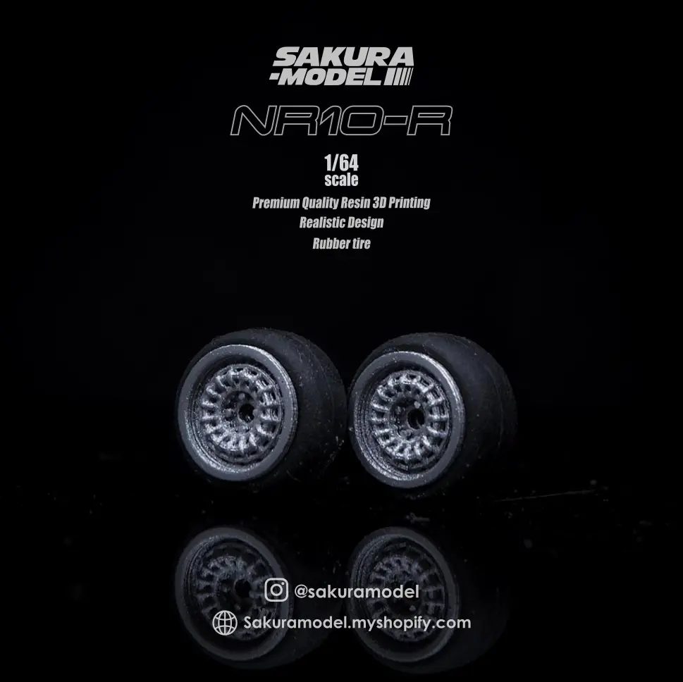 Custom Wheel 64 Scale Model Nr10r - Non Barrel 1