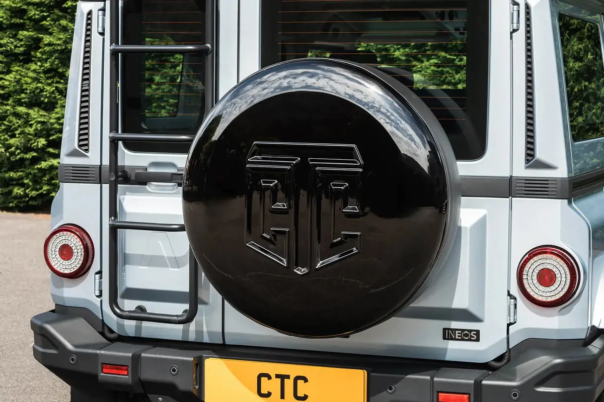 Ineos Grenadier (2023 Onwards) Crest Logo Hard Spare Wheel Cover 1