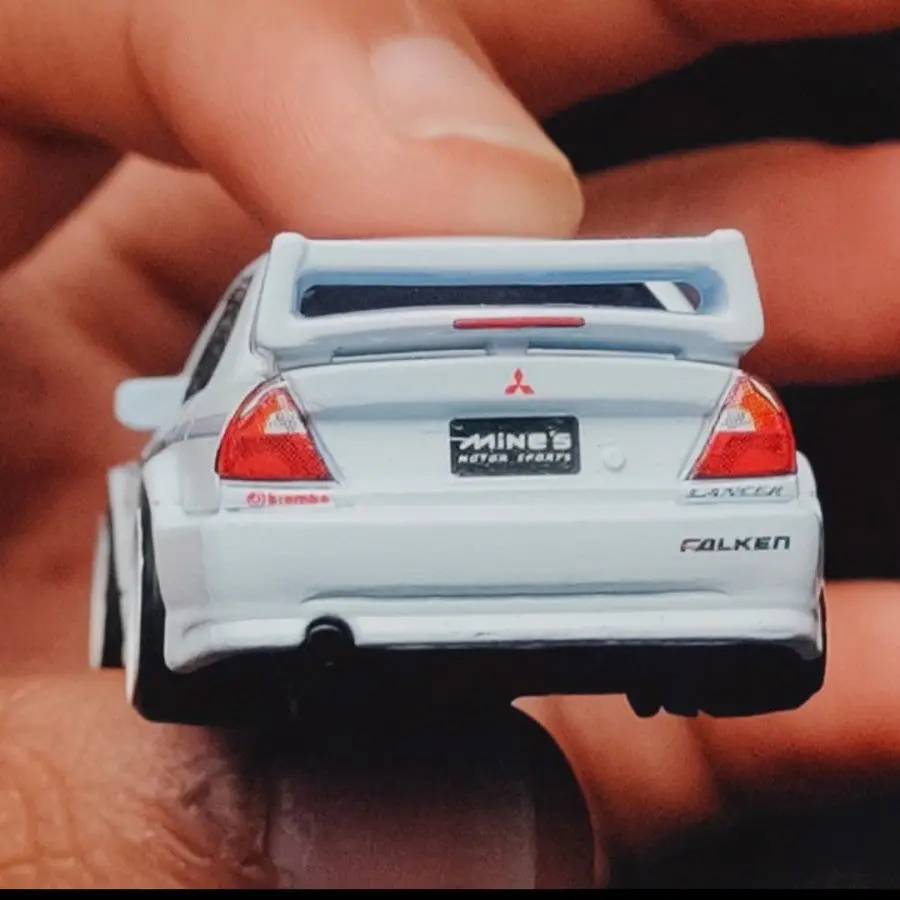 Decal Hotwheels Mitsubishi Lancer Evolution Mines Motorsports 2