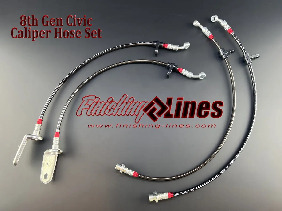 8Th Gen Civic Caliper Hose Set 1