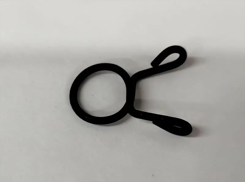 『図の』ラジエータリザーブタンクホースクリップorクランプのみ 9046711085 ヴィッツ用 トヨタ純正部品 M18m 1