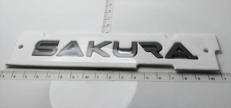 サクラ用 バック ドアのエンブレムのみ 90895-7Pa0a Zaa-B6aw 日産純正部品 1